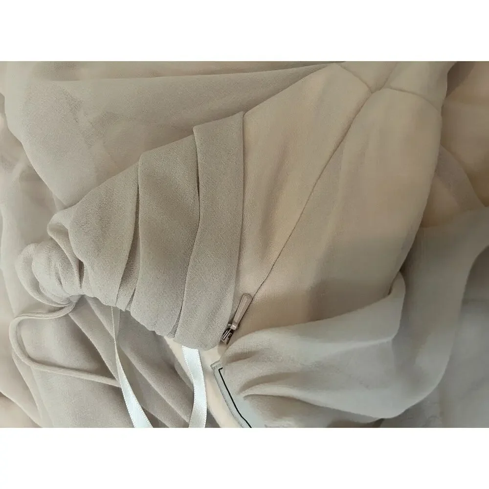 Katie May REVOLVE Maxi Dress Eden Gown In Ballet Bridesmaid Size 4 - Picture 6 of 13